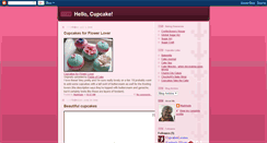 Desktop Screenshot of hello-cupcake.blogspot.com