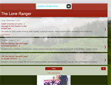 Tablet Screenshot of kumar-theloneranger.blogspot.com