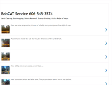 Tablet Screenshot of bobcatservice.blogspot.com