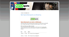 Desktop Screenshot of neosportslivestream.blogspot.com