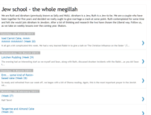 Tablet Screenshot of jewschool-thewholemegillah.blogspot.com