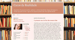 Desktop Screenshot of cacosdarealidade.blogspot.com