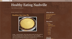 Desktop Screenshot of healthyeatingnashville.blogspot.com