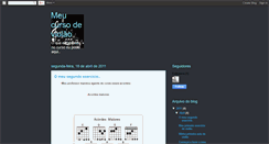 Desktop Screenshot of meucursodeviolao.blogspot.com