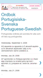 Mobile Screenshot of ordbok-portugisiska-svenska.blogspot.com