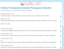 Tablet Screenshot of ordbok-portugisiska-svenska.blogspot.com