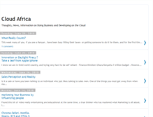 Tablet Screenshot of cloudafrica.blogspot.com