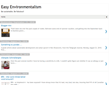 Tablet Screenshot of easyenvironmentalism.blogspot.com