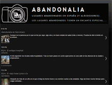 Tablet Screenshot of abandonalia.blogspot.com