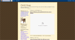 Desktop Screenshot of cherifinorge.blogspot.com