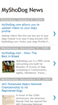 Mobile Screenshot of myshodog.blogspot.com
