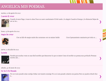 Tablet Screenshot of angelica-mispoemas.blogspot.com