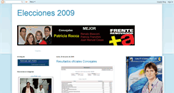 Desktop Screenshot of eleccionessanpedro.blogspot.com