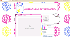 Desktop Screenshot of boostyourperformance.blogspot.com