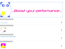 Tablet Screenshot of boostyourperformance.blogspot.com