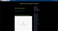 Desktop Screenshot of aniston-videos.blogspot.com