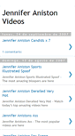 Mobile Screenshot of aniston-videos.blogspot.com