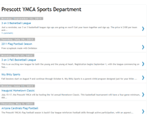 Tablet Screenshot of prescottymcasports.blogspot.com