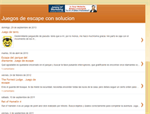 Tablet Screenshot of juegosdeescape.blogspot.com