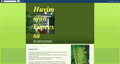Desktop Screenshot of huvimajankupeessa.blogspot.com