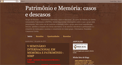Desktop Screenshot of museologiaunifra.blogspot.com