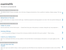 Tablet Screenshot of examinelife1.blogspot.com