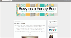 Desktop Screenshot of busyasahoneybee.blogspot.com