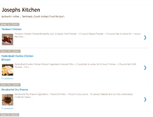 Tablet Screenshot of josephskitchen.blogspot.com