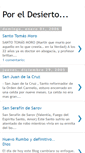 Mobile Screenshot of poreldesierto.blogspot.com