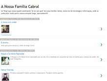 Tablet Screenshot of anossafamiliacabral.blogspot.com