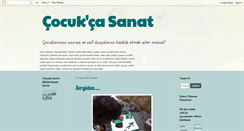 Desktop Screenshot of cocukcasanat.blogspot.com