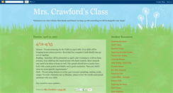 Desktop Screenshot of lcrawfordsclass.blogspot.com