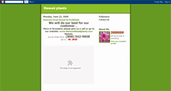 Desktop Screenshot of diamondheadplants.blogspot.com