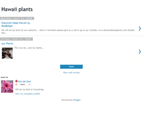 Tablet Screenshot of diamondheadplants.blogspot.com