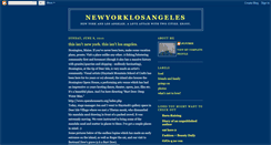 Desktop Screenshot of newyorklosangeles.blogspot.com