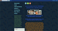 Desktop Screenshot of bienestartotal.blogspot.com