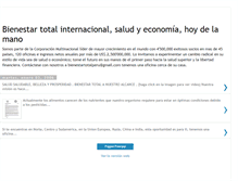 Tablet Screenshot of bienestartotal.blogspot.com
