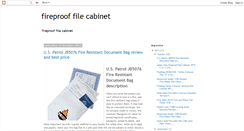 Desktop Screenshot of finestfireprooffilecabinetreviewed.blogspot.com