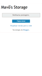 Mobile Screenshot of mavostorage.blogspot.com
