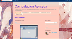 Desktop Screenshot of computacionaplicada10.blogspot.com