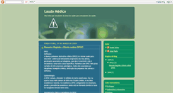 Desktop Screenshot of laudomedico.blogspot.com