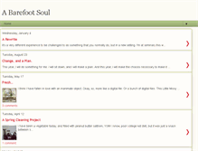 Tablet Screenshot of abarefootsoul.blogspot.com