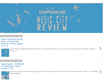 Tablet Screenshot of musiccityreview.blogspot.com