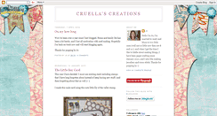 Desktop Screenshot of cruelllascraftcreations.blogspot.com