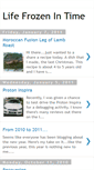 Mobile Screenshot of lifefrozenintime.blogspot.com