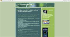 Desktop Screenshot of elpiedelahistoria.blogspot.com