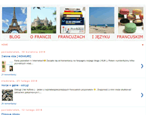 Tablet Screenshot of francuski-przez-skype.blogspot.com