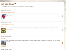 Tablet Screenshot of kg-didyouknow.blogspot.com