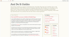 Desktop Screenshot of justdoitguides.blogspot.com