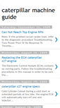 Mobile Screenshot of catmachineguide.blogspot.com
